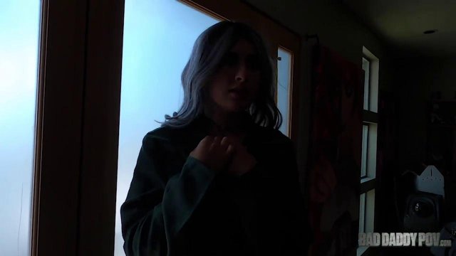 Превью Деваха надела синий парик и склонила паренька к жаркому перепихону № 38808